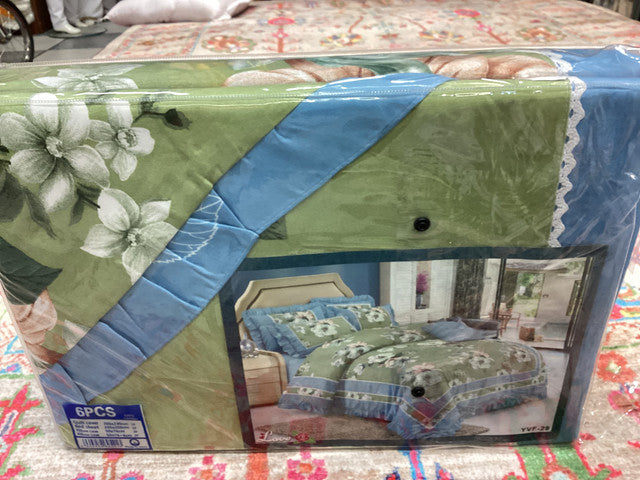 روتختی با رو بالشی و رو کش پتو دو نفره/„Doppelbett-Bettwäsche mit Kissen- und Deckenbezug.200/230
