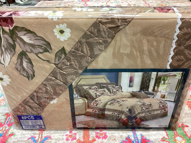 روتختی با رو بالشی و رو کش پتو دو نفره/„Doppelbett-Bettwäsche mit Kissen- und Deckenbezug.200/230