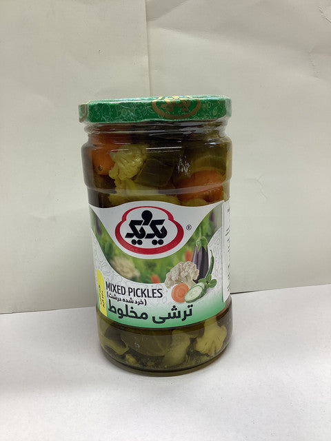 ترشی مخلوط یک و یک/Gemischtes eingelegtes Gemüse