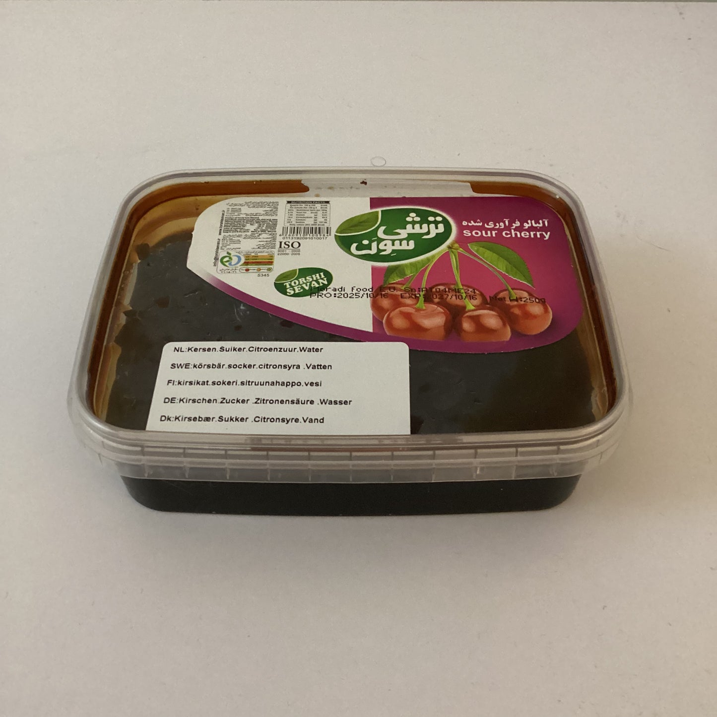 ترشک آلبالو خشکه سون 🍒🍒Getrockneter SauerKirsche Seven 250 g