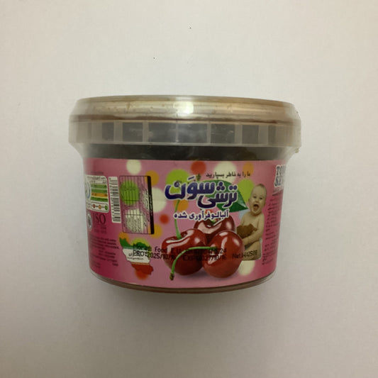 ترشک آلبالو لیوانی سون🍒🥭🍊Sauerkirsch Snack im Becher Seven 200g